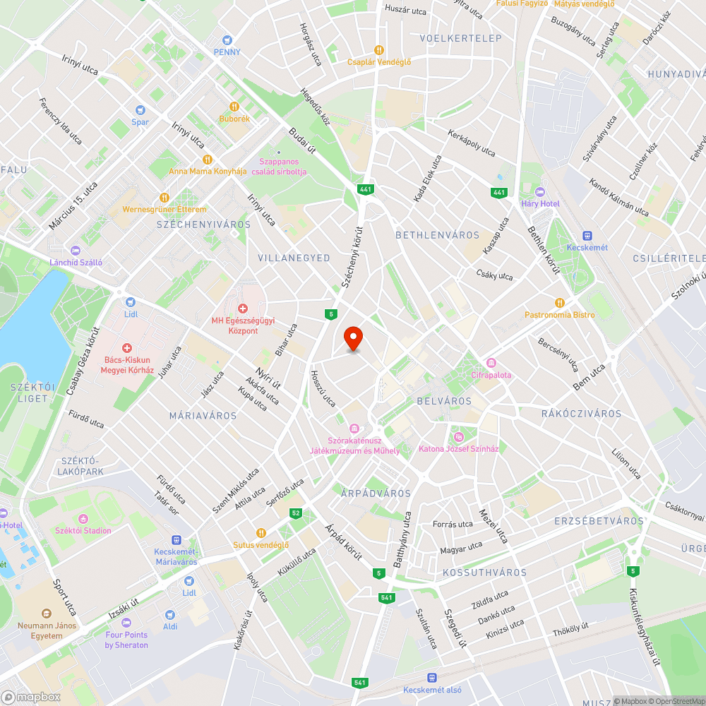 Gaztenger bejelentés helye