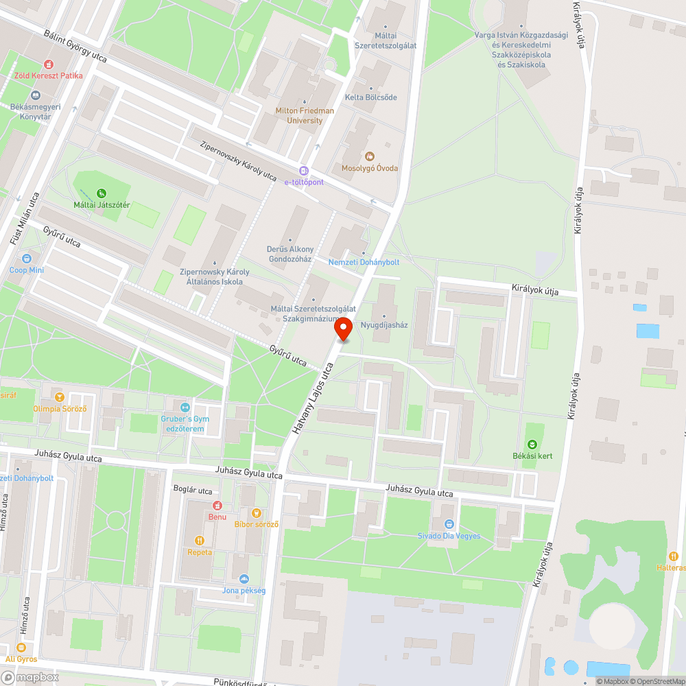 Letört faág bejelentés helye