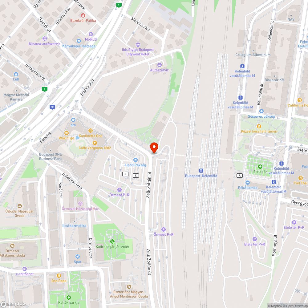 Letarolt terelőelemek és jelzőtábla bejelentés helye