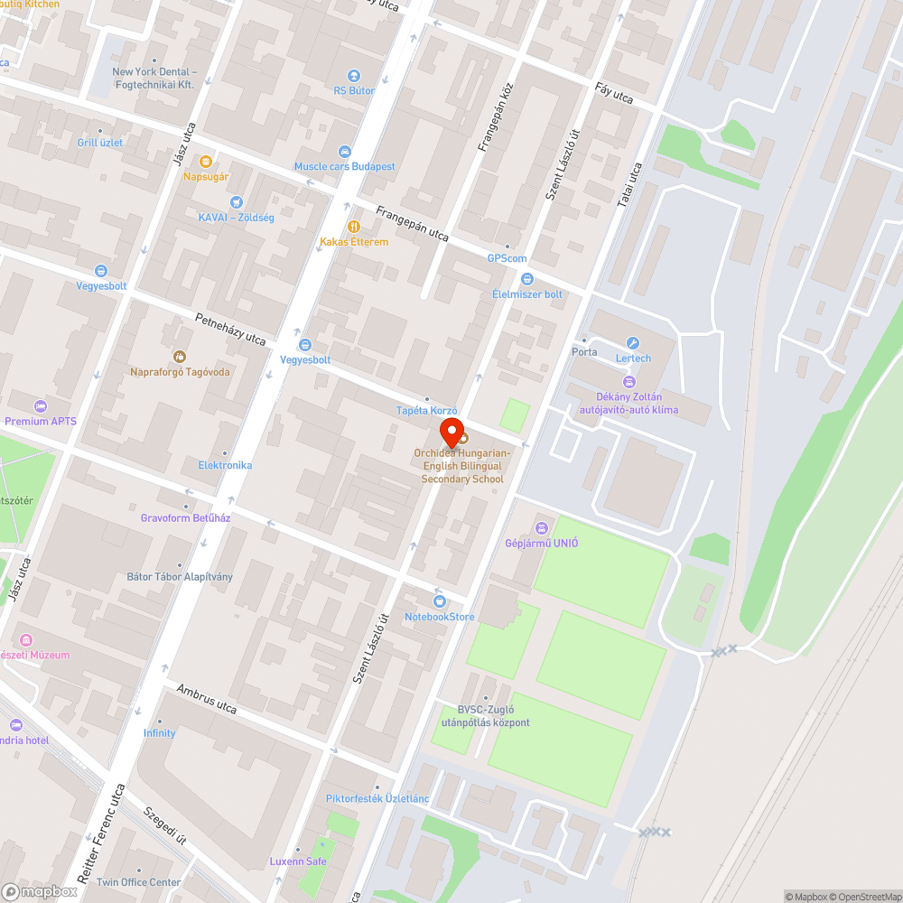 Forgalomból kivont roncs jármű a Szent László utcában bejelentés helye