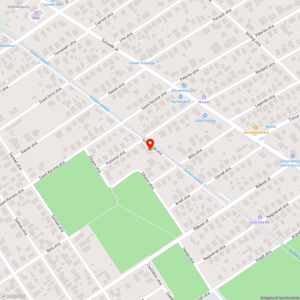 Patakmeder kotrás bejelentés helye