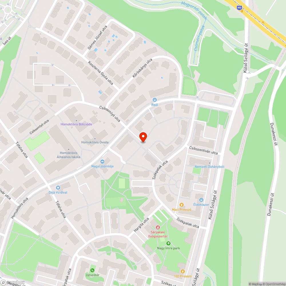 Elszáradt, törésveszélyes fűzfa bejelentés helye