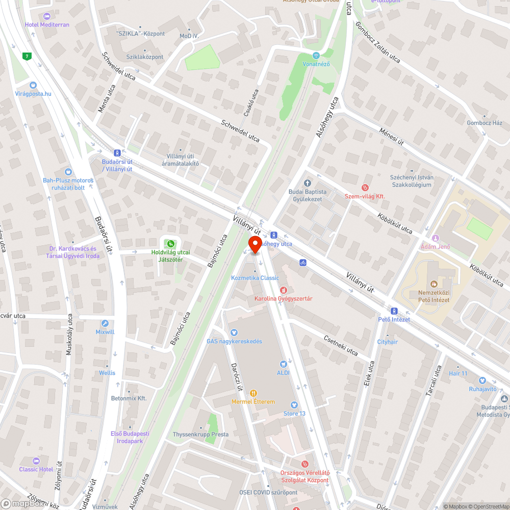 Elhagyott Ford bejelentés helye