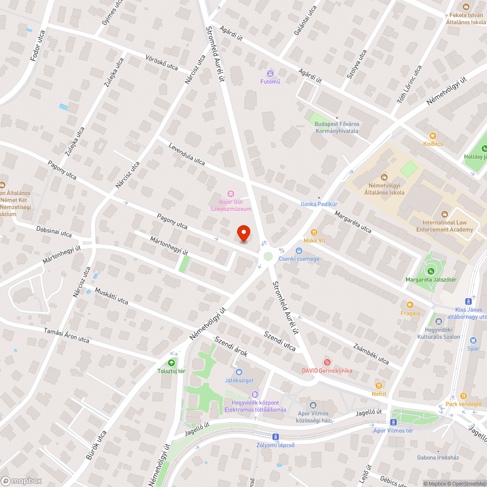 Elhagyott Skoda bejelentés helye