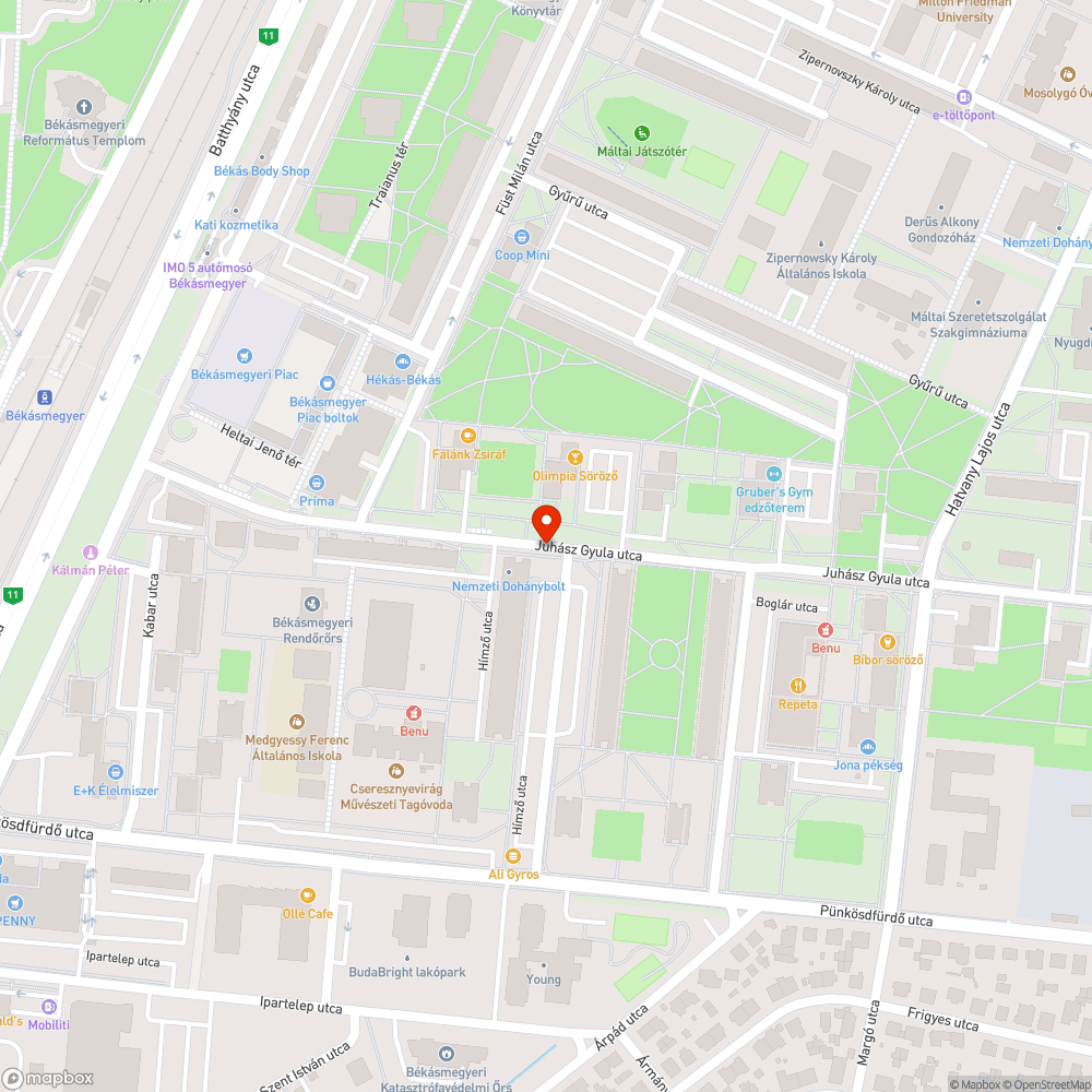 Eldugult víznyelő bejelentés helye