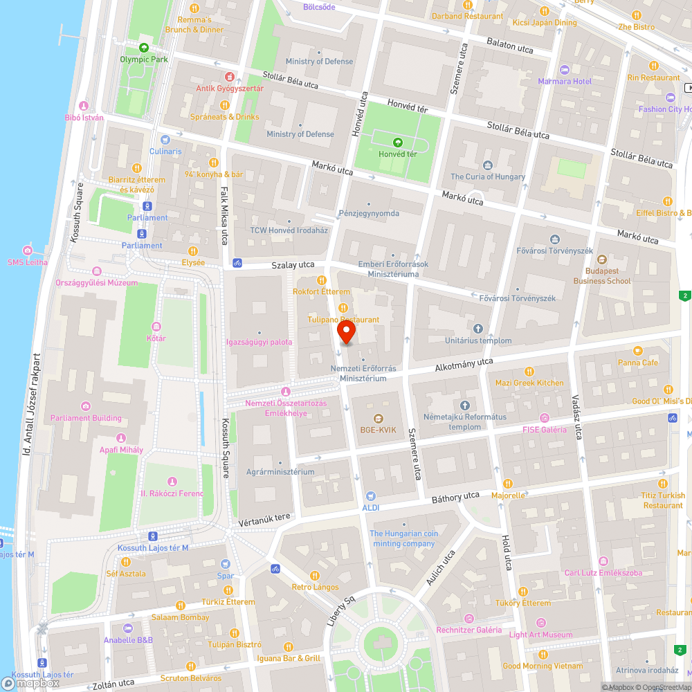 Betonláda akadály bejelentés helye