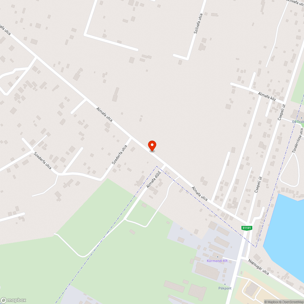 Ismét szemét bejelentés helye