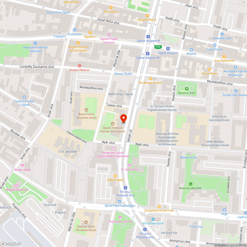 Zászlók kihelyezése bejelentés helye