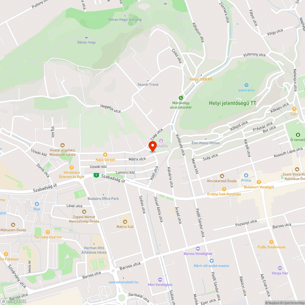 Illegális hulladék lerakás bejelentés helye