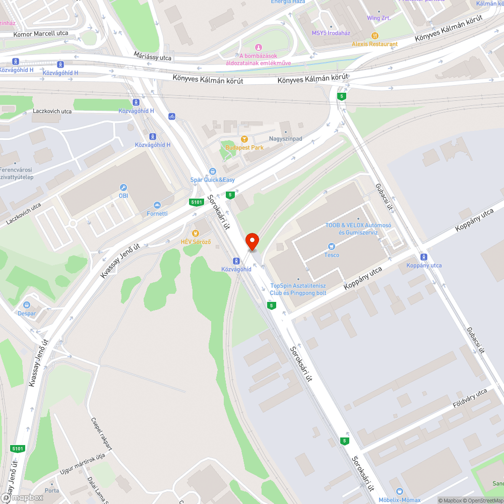 Szemetes terület bejelentés helye