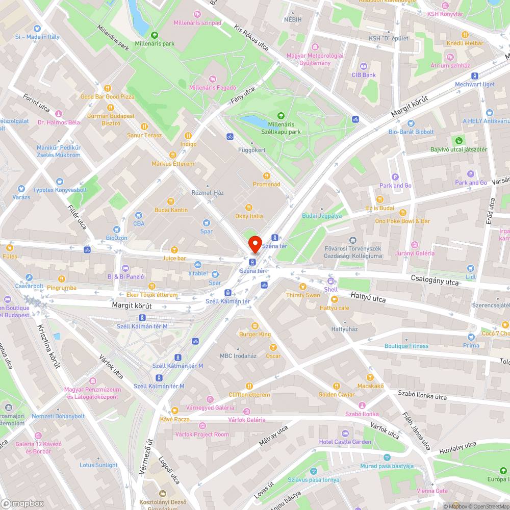 Elkopott kerékpárút burkolati jel bejelentés helye