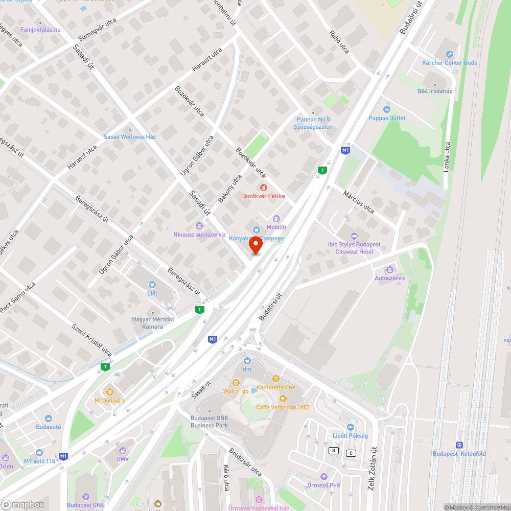 Lekopott felfestés a gyalogos átkelőhelyen bejelentés helye