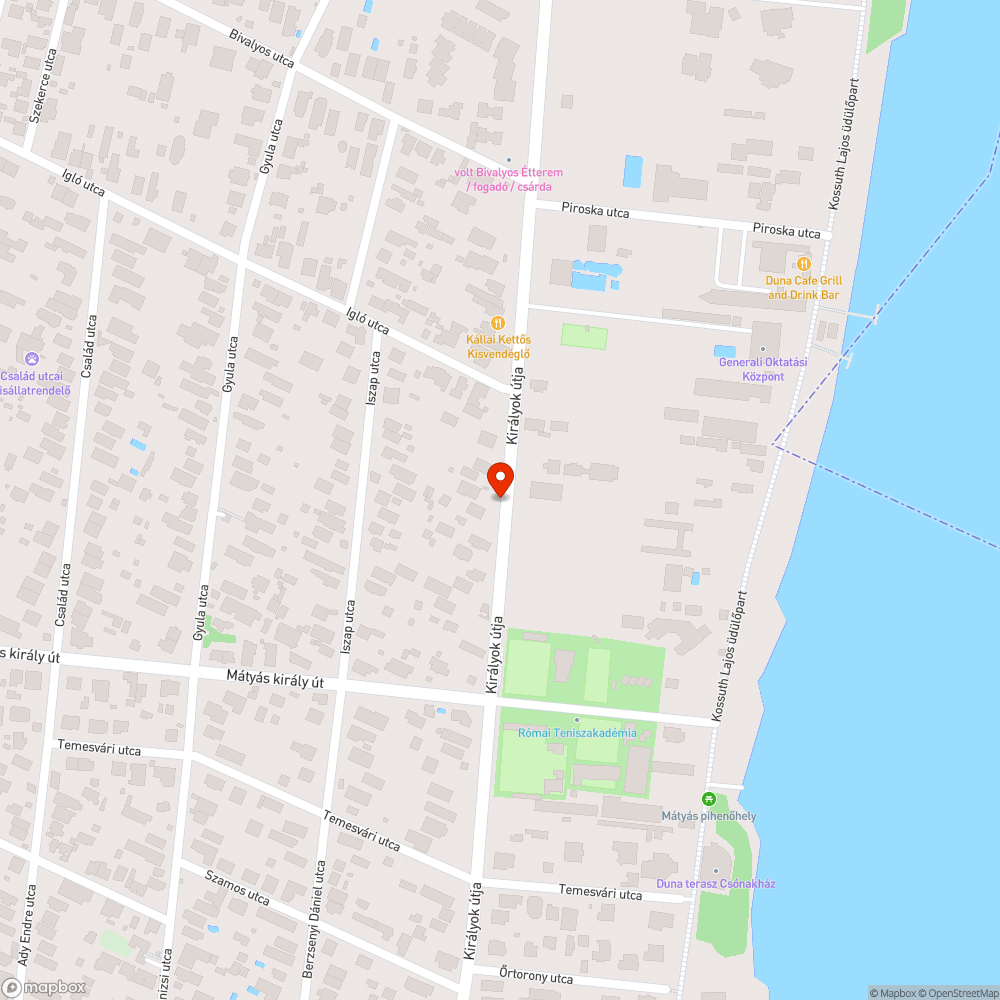 Járhatatlan bejelentés helye