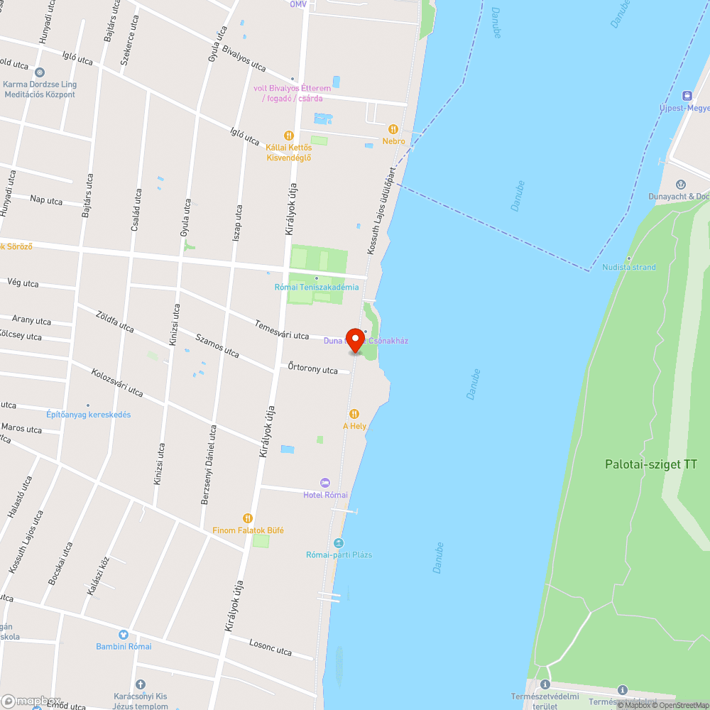 Járhatatlan bejelentés helye