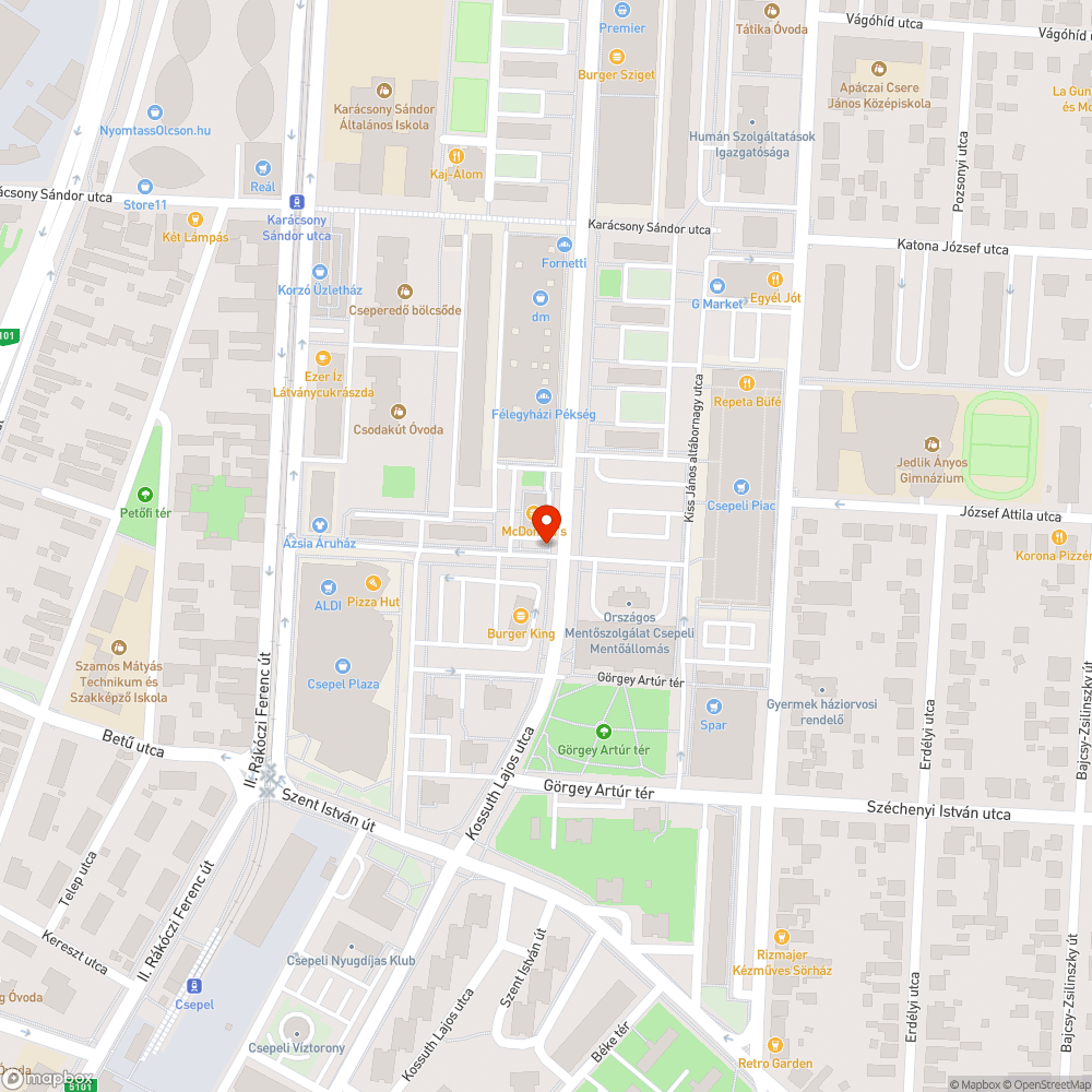 Kidöntött közl. tábla bejelentés helye