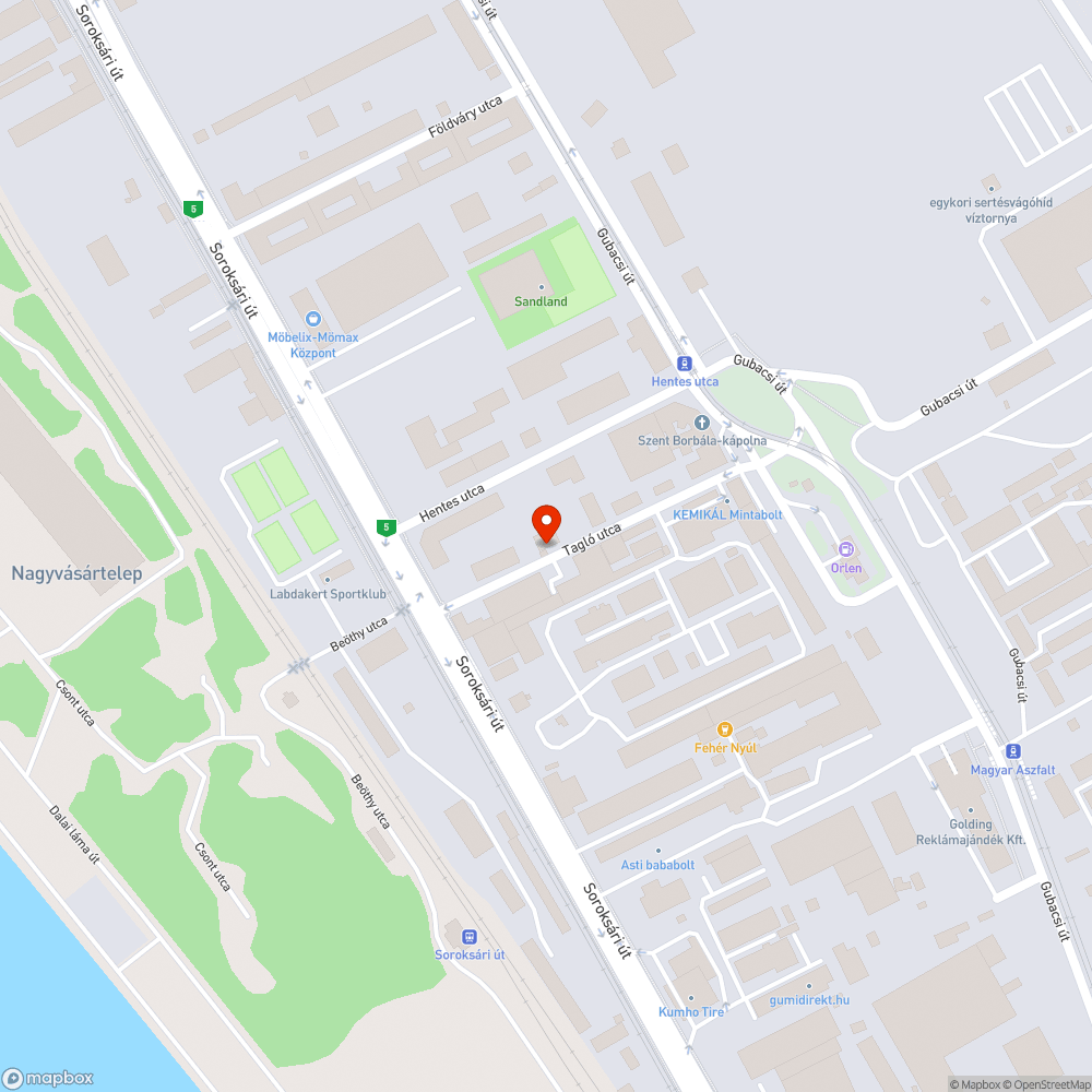 Fedél kiáll a járdából bejelentés helye