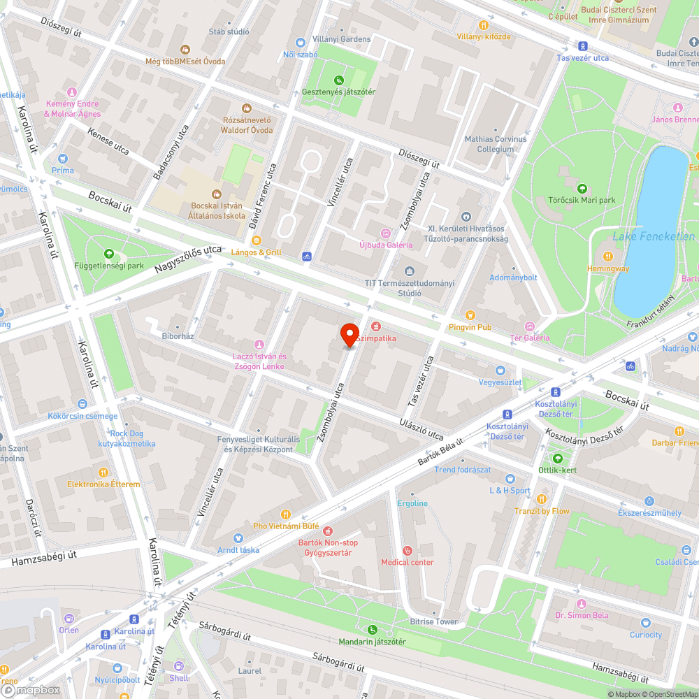 Kis utca, nagy forgalom bejelentés helye