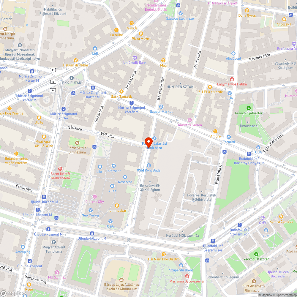 Elfordított tábla bejelentés helye