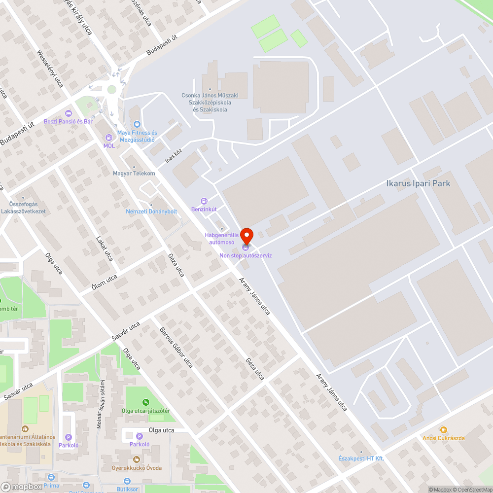 Közveszélyes buszmegállók bejelentés helye