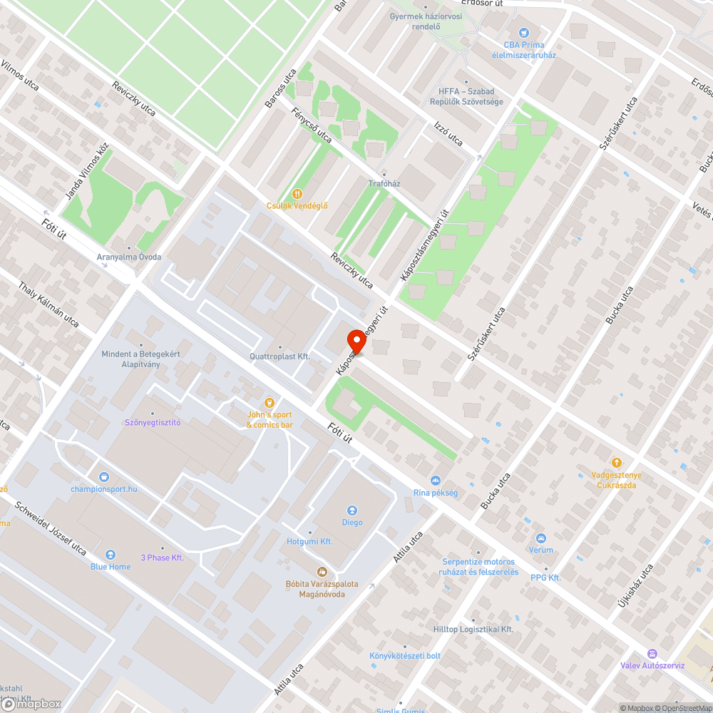 nem látható zsákutca tábla bejelentés helye