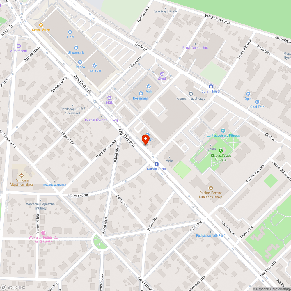 Keréklyukasztó királydinnye bejelentés helye