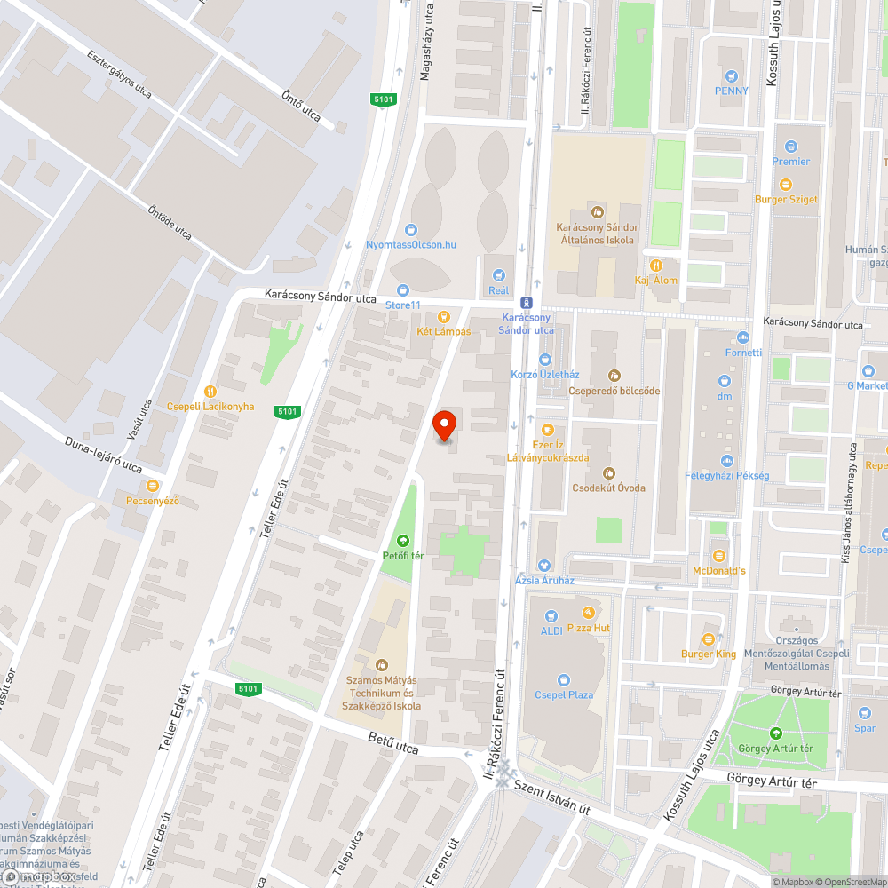 ILLEGÁLIS SZEMÉTLERAKÓ bejelentés helye