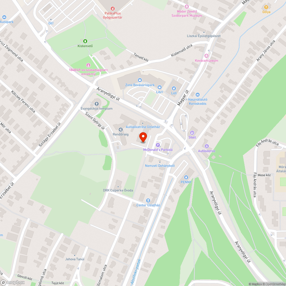 hiányzó, laza csavarok bejelentés helye