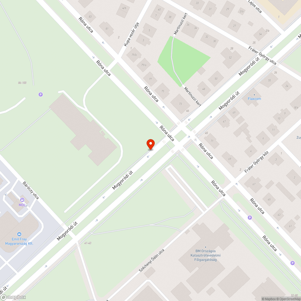 Hiányzó jelzőtábla bejelentés helye