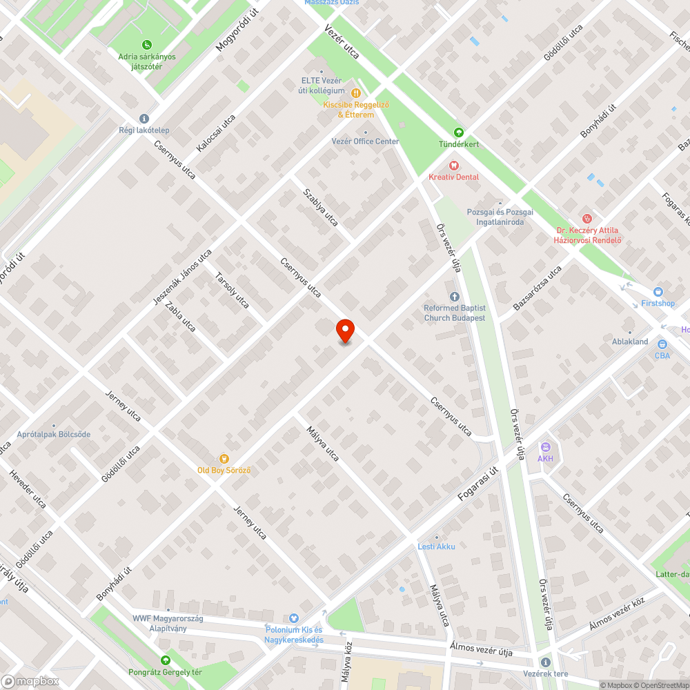 járda beszakadva bejelentés helye