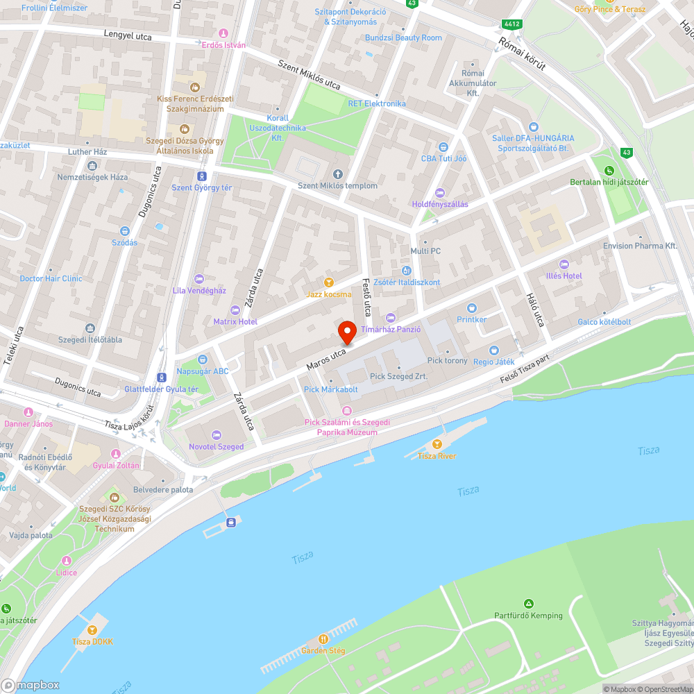 Süllyed az aszfalt a csatornafedél mellett - Maros utca 22. bejelentés helye