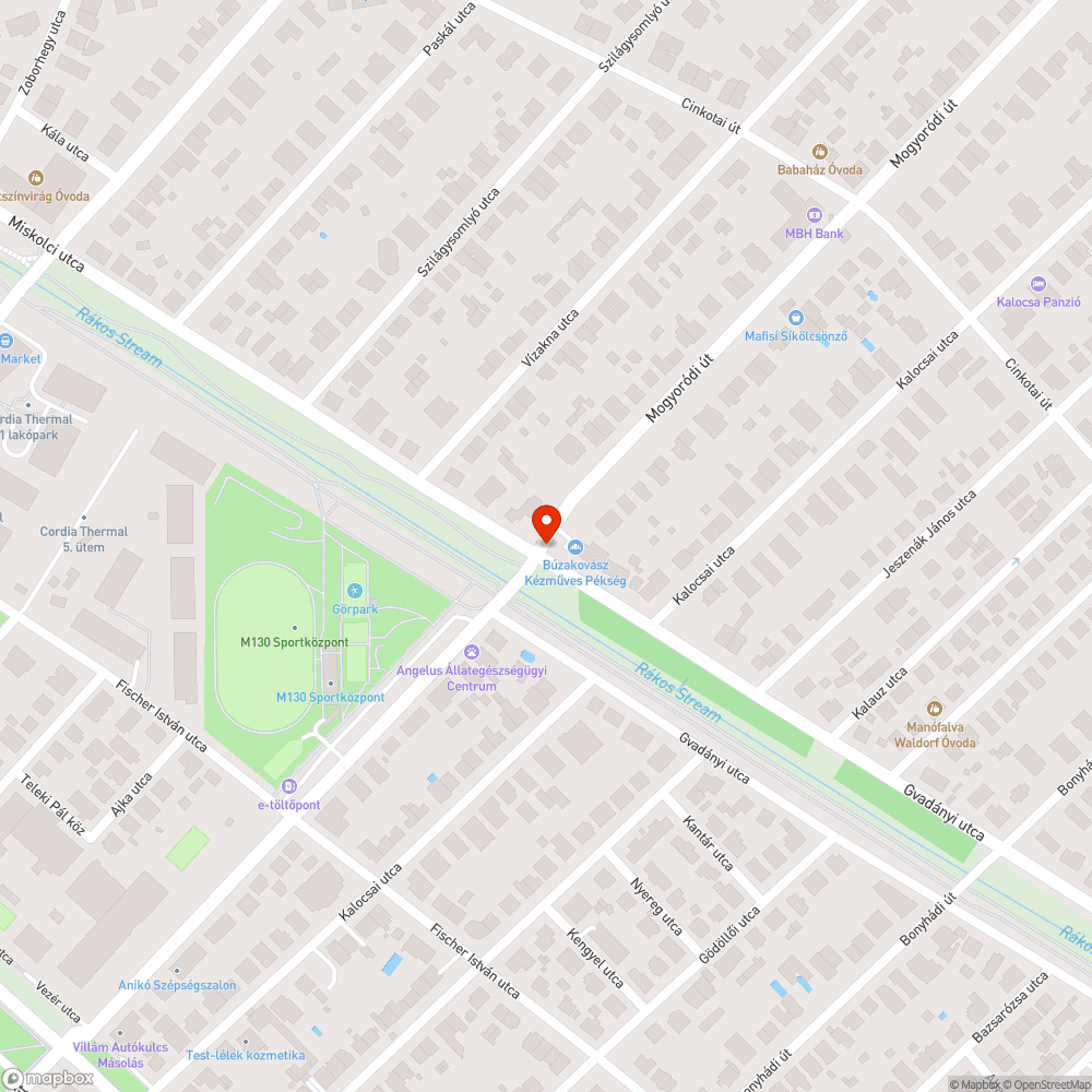 Hibás jelzőlámpa bejelentés helye