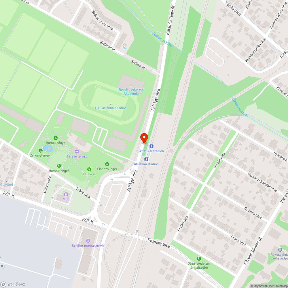 Hiányzó aknafedél bejelentés helye