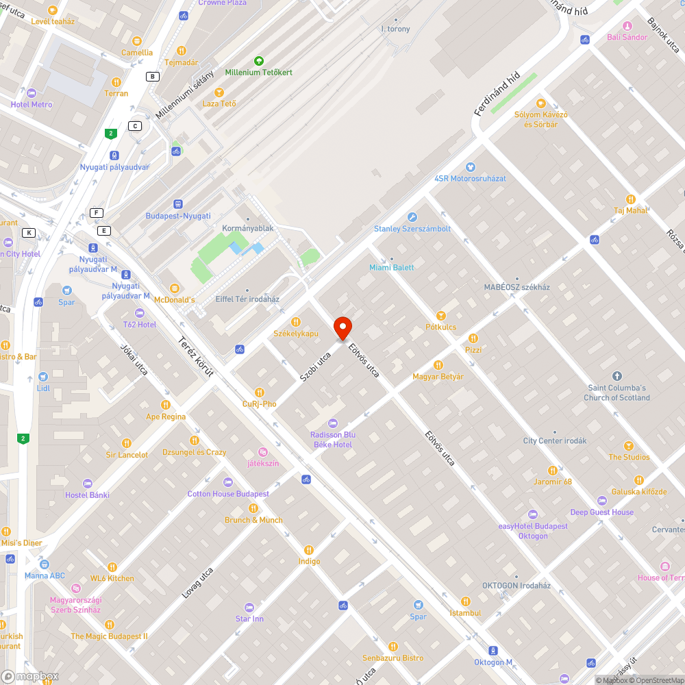 Parkolóautomata kattog bejelentés helye