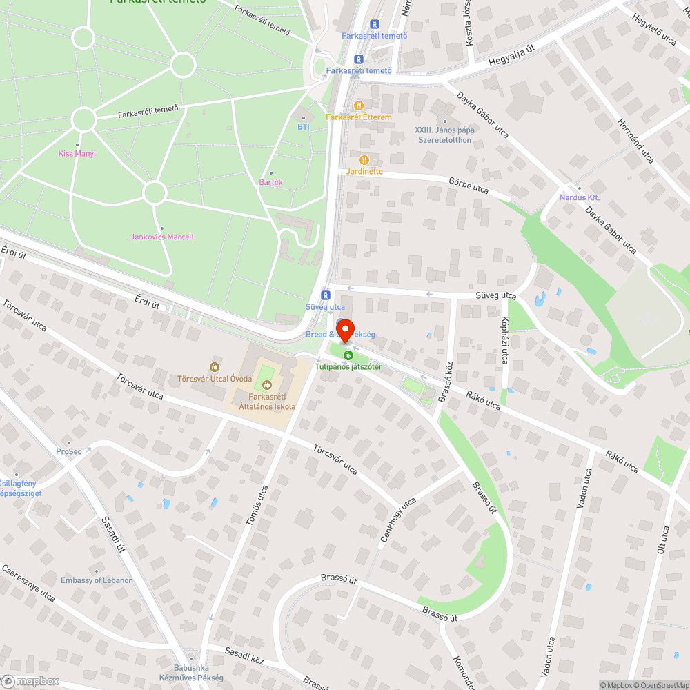 Hiányzó fa a Tulipános játszótéren bejelentés helye