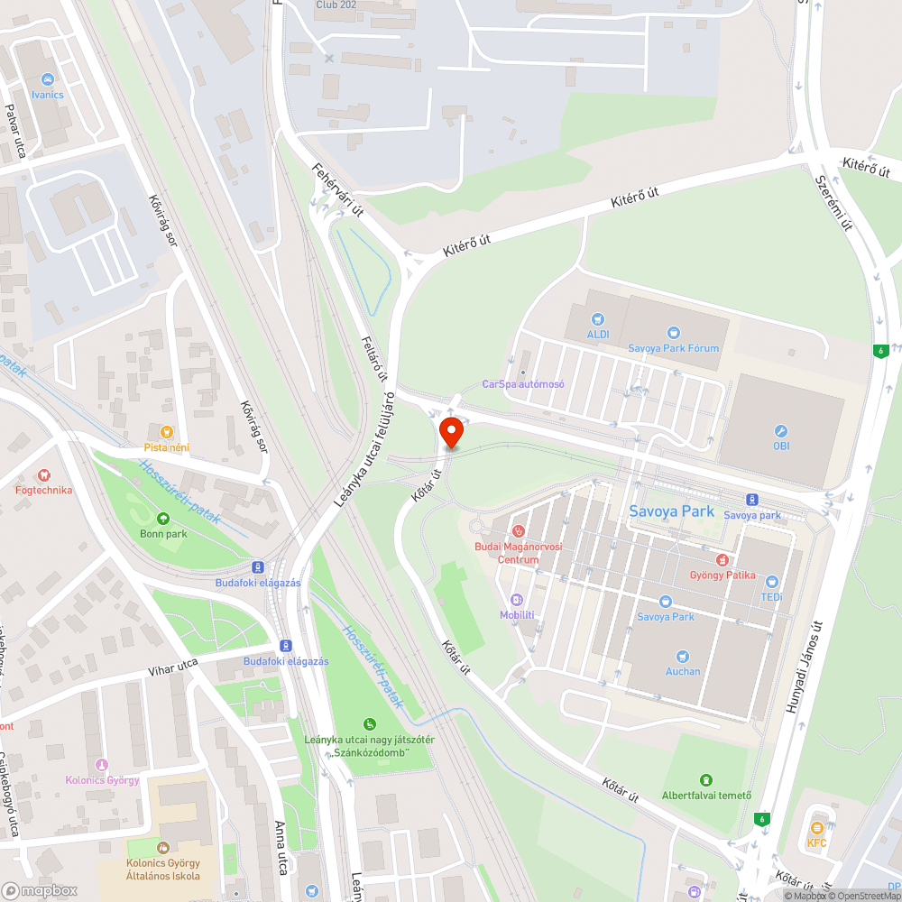 lyukas fedlap bejelentés helye