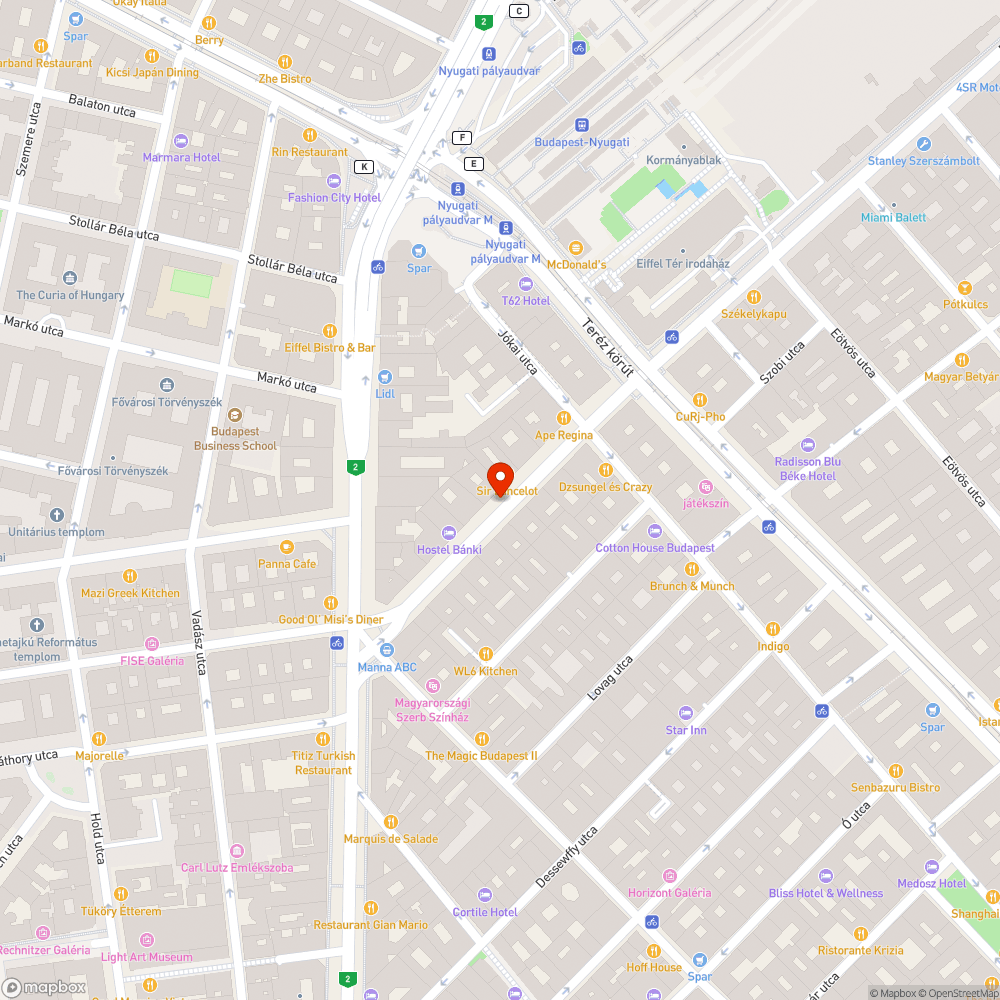 Üres fahely bejelentés helye