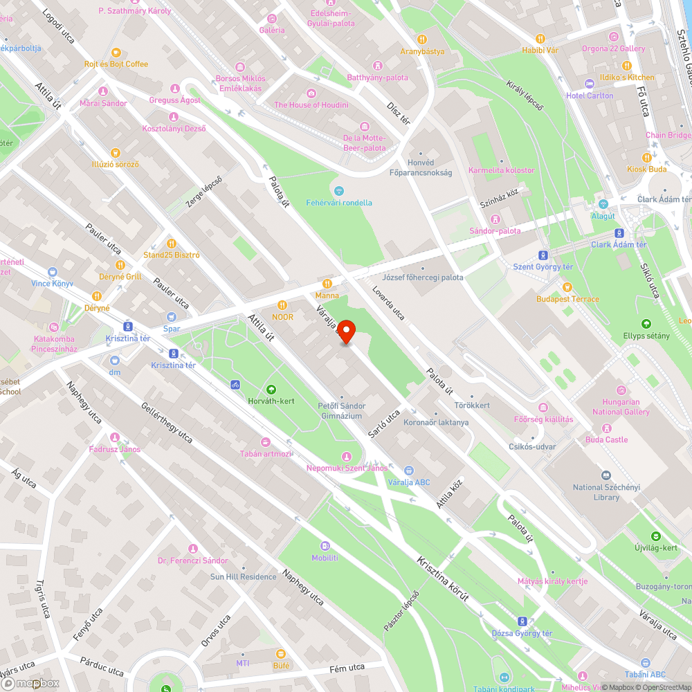 Balesetveszélyes járdaszakasz bejelentés helye