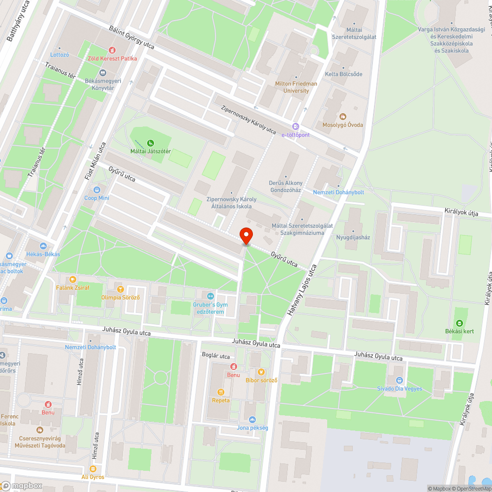 Hiányzó poller bejelentés helye