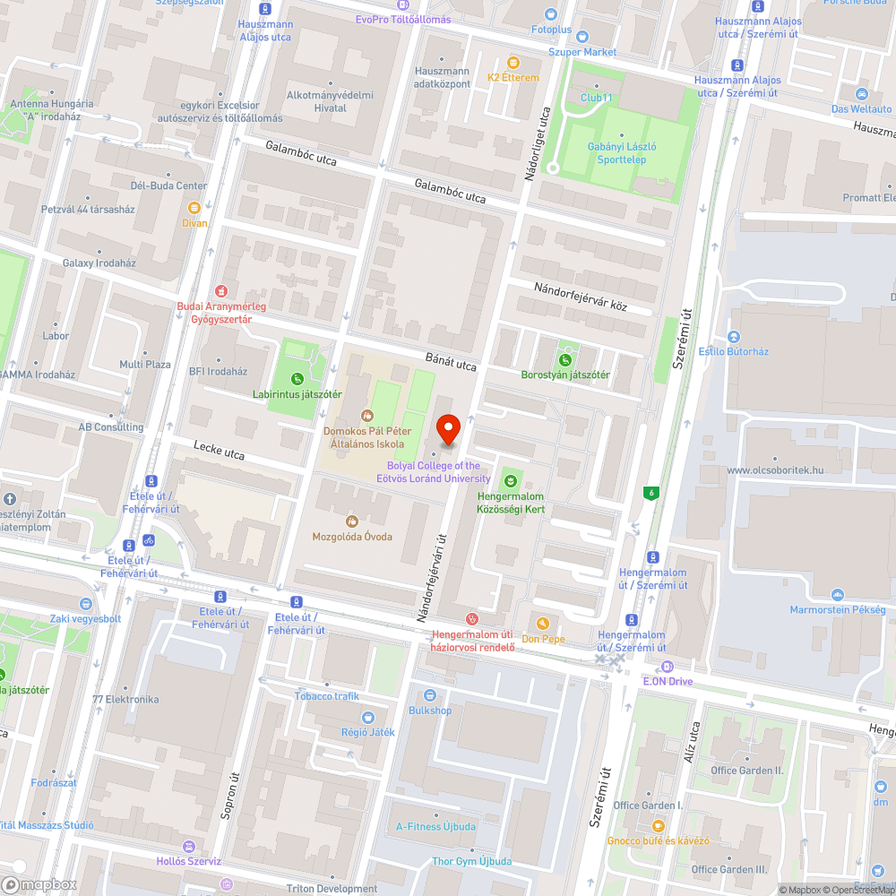 Korhadó útszéli fa bejelentés helye