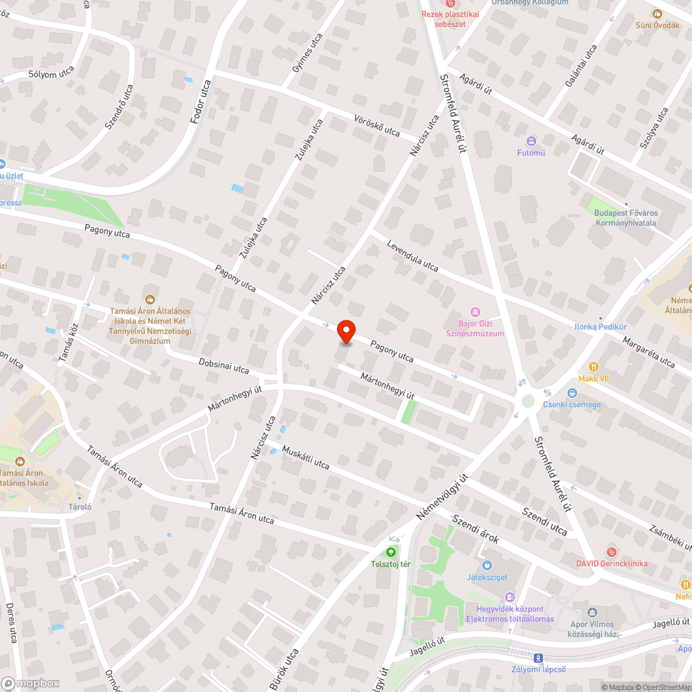 Hiányzó fa bejelentés helye