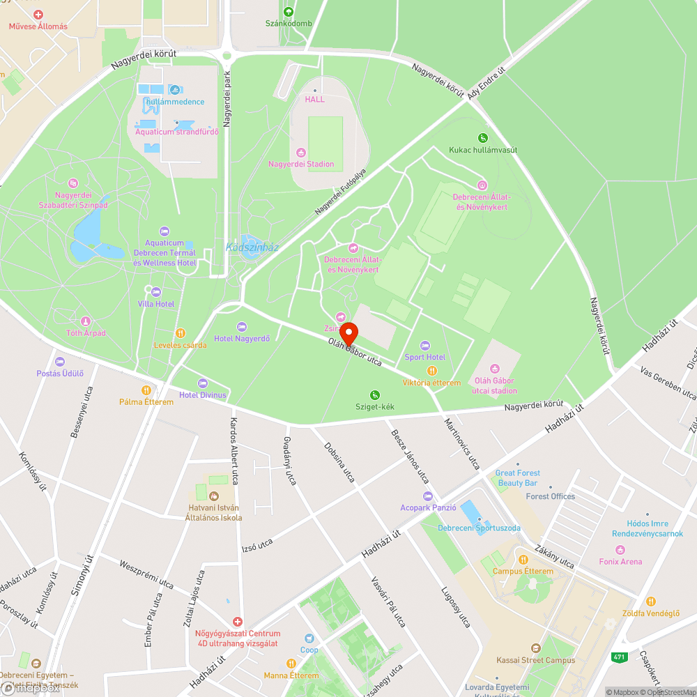 Síkos járda bejelentés helye