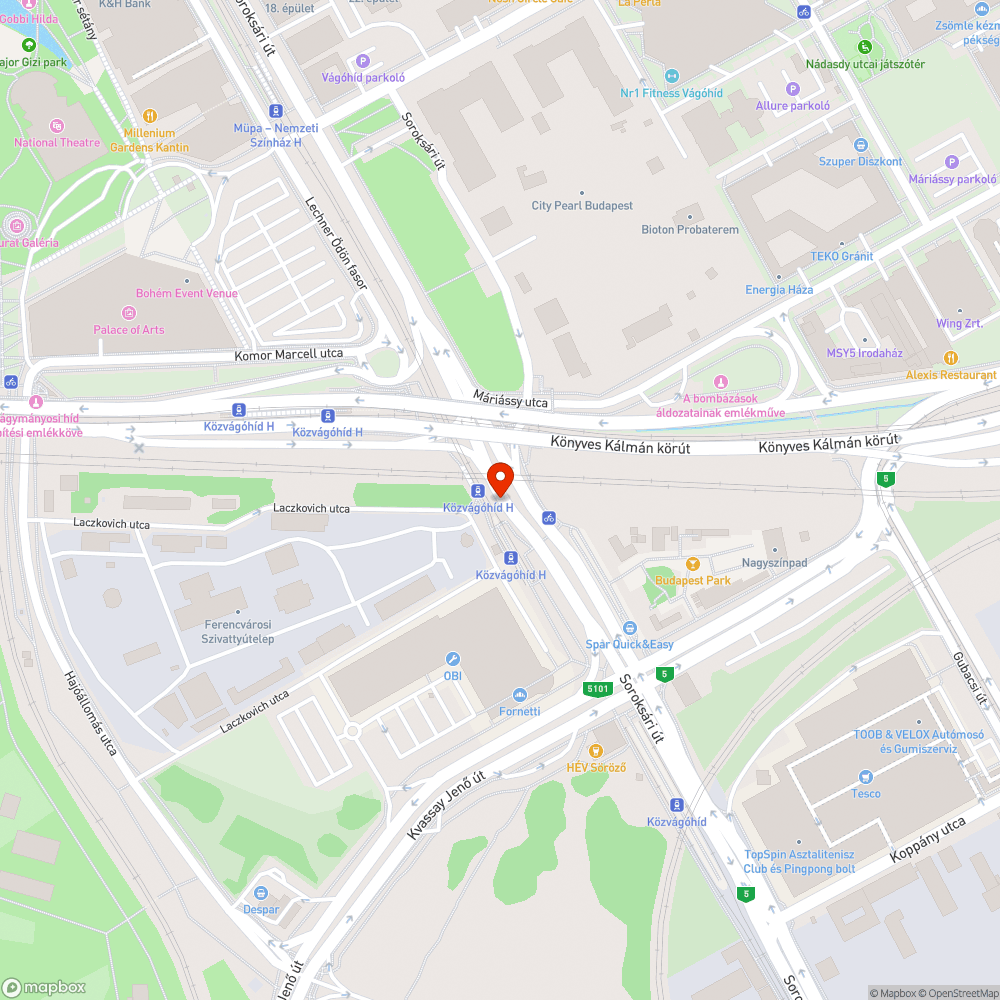 Hiányzó korlát bejelentés helye