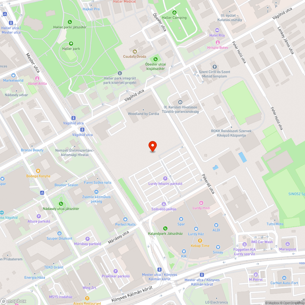 Roncs, tele szeméttel bejelentés helye