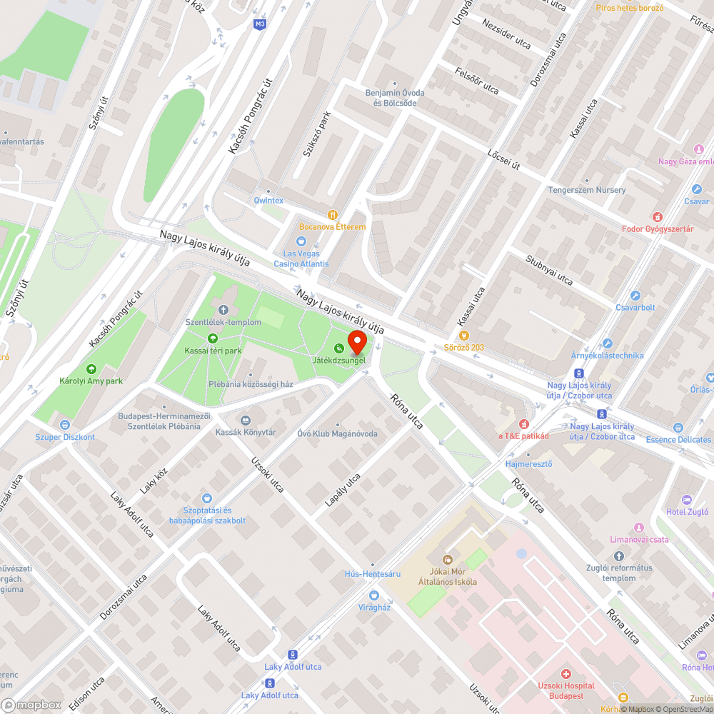 Csöpögő ivokut bejelentés helye