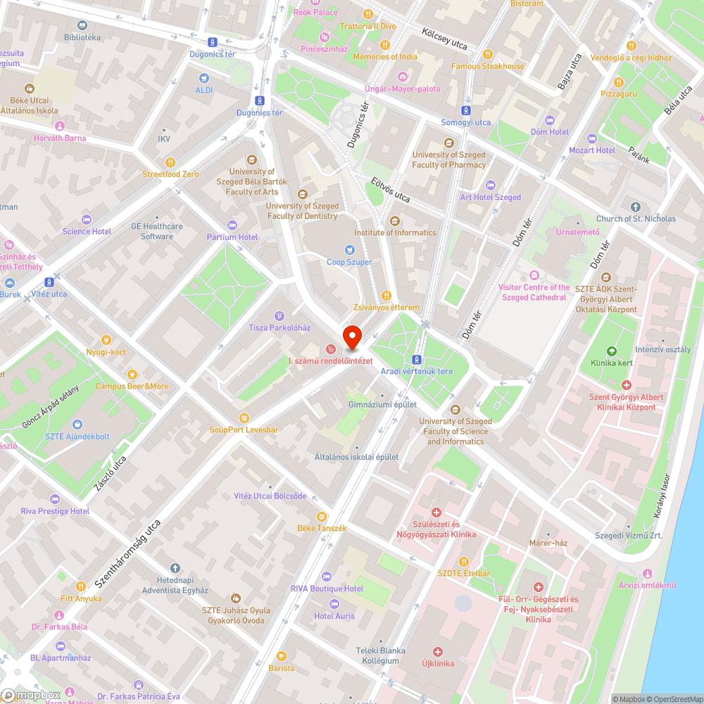 Éles pollervég bejelentés helye