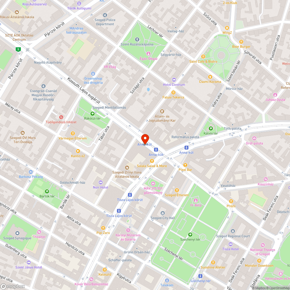 Alacsony táblamagasság bejelentés helye