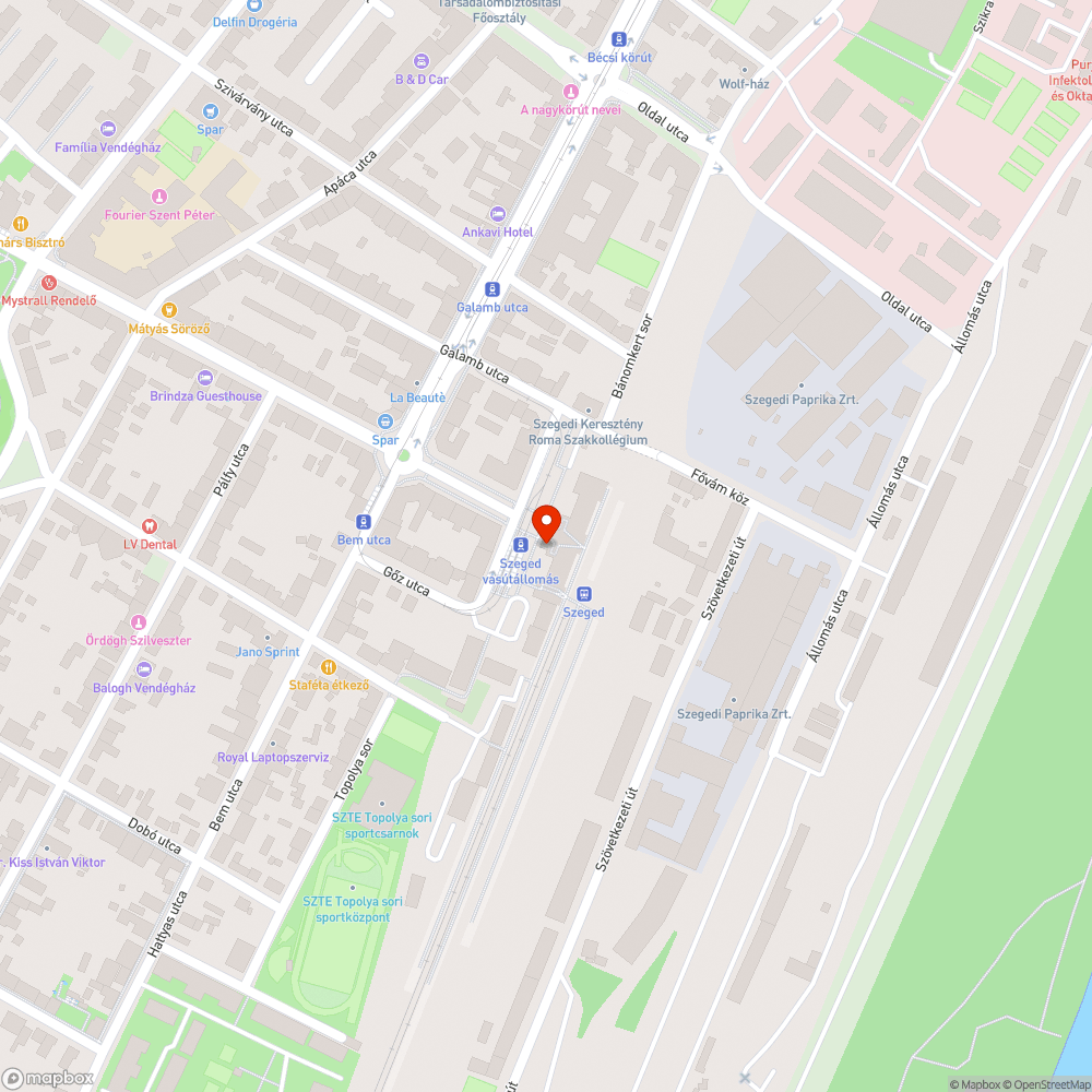 Indóház téri szökő- és ivókutak bejelentés helye