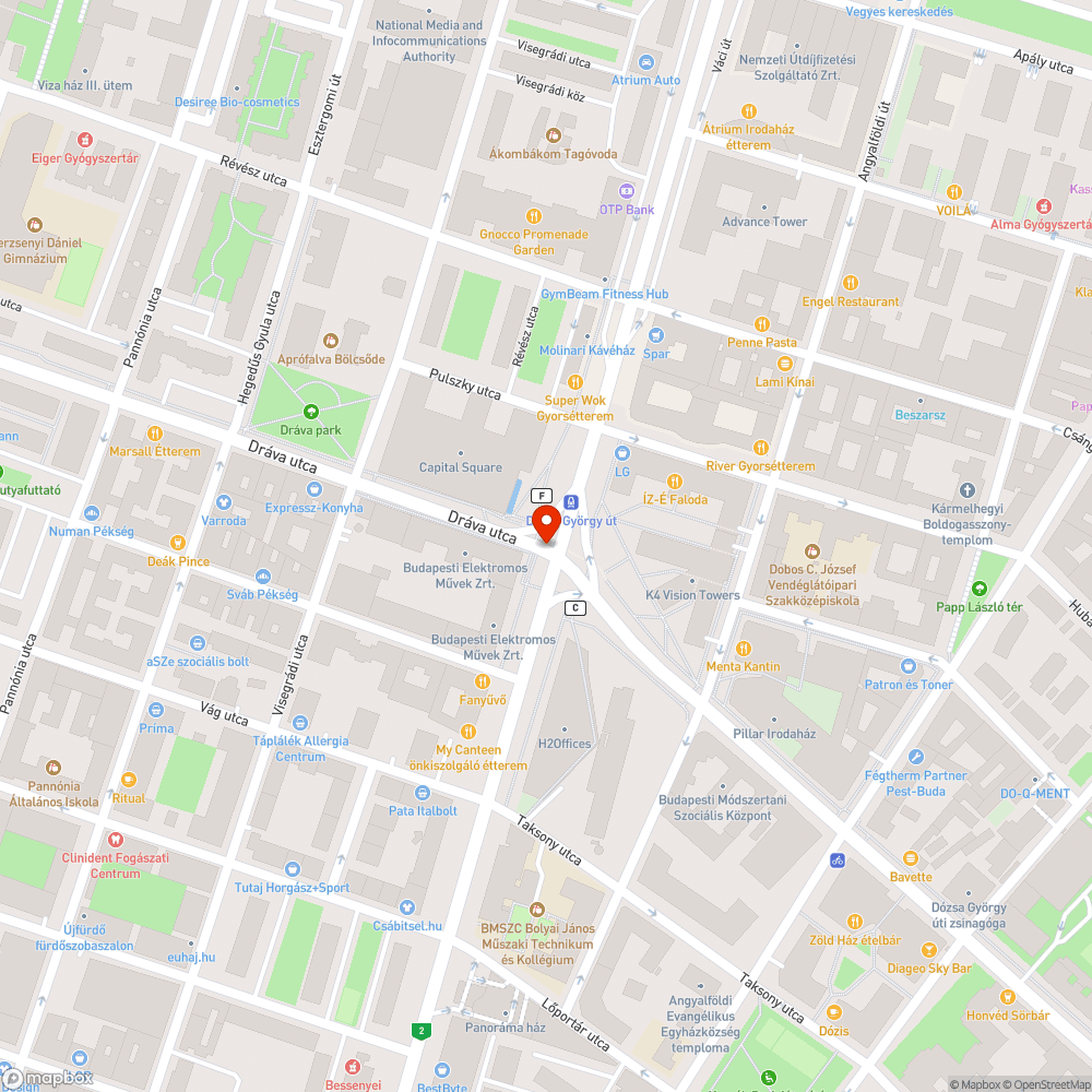 Dózsa György úti metróaluljárónál firkák bejelentés helye