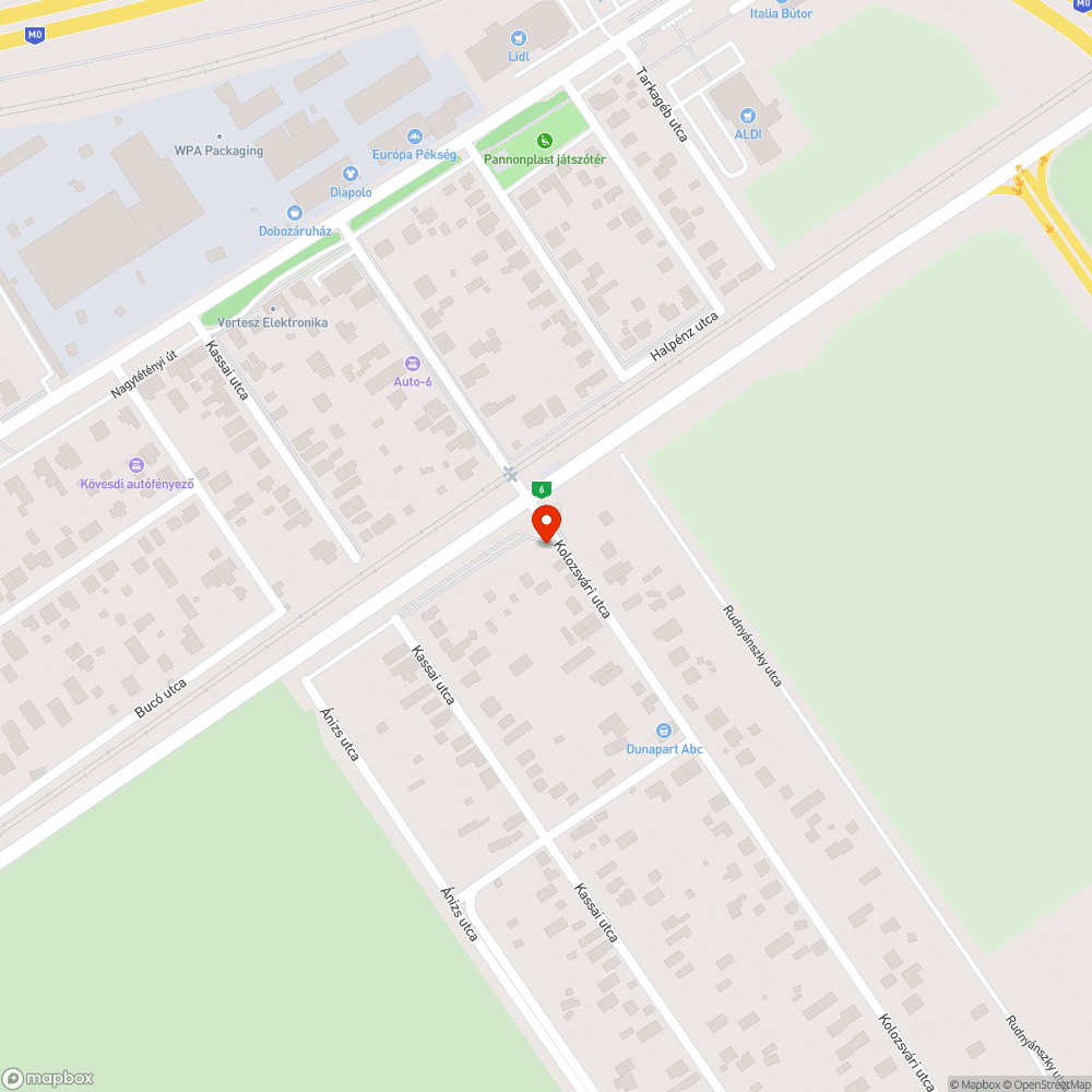 Jármű roncs a Kolozsvári utcánál bejelentés helye