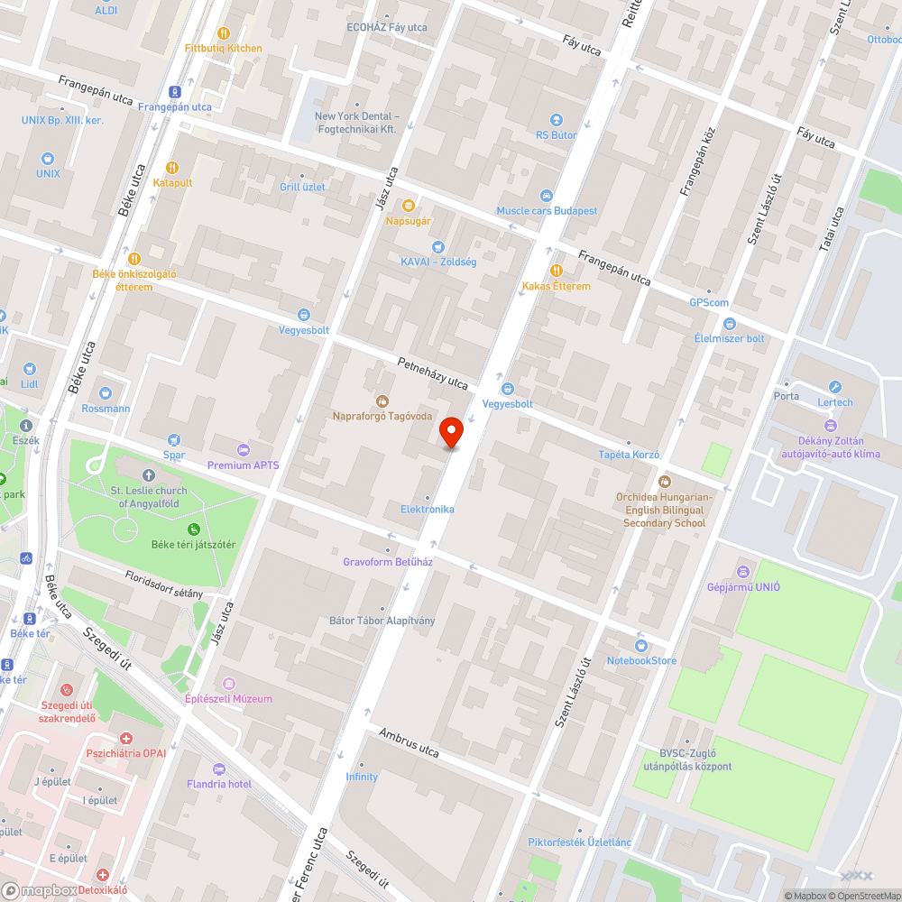 Illegálisan kidobott TV bejelentés helye